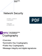 Network Security: CS 6823 - Lecture 5 Cryptography