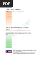 HRM Case Study - Taj PeoplePhilosophy
