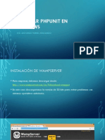 Instalar PHPUnit en Windows PDF