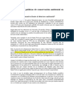 Fracaso de Las Políticas de Conservación Ambiental en El Salvador