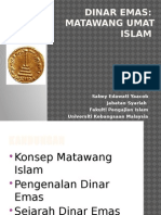DINAR EMAS Dalam Islam - Fep Ukm