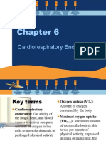 Cardiorespiratory Endurance: Outline