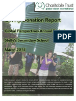 GVI Fiji Donation Report - Stelly's School 2015