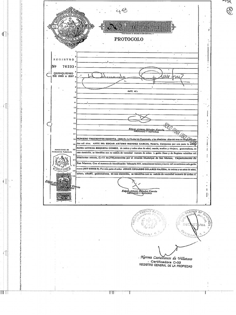 Escritura pública de inmueble pdf