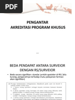 Tata Laksana Akreditasi Program Khusus
