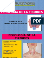 1 Fisiología de La Tiroides