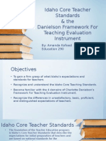 idaho core teaching standards- daneilson framework