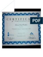 Club Certificate