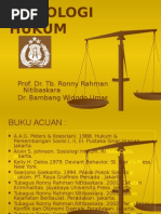 Sosiologi Hukum