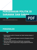 Pergerakan Politik Di Sarawak Dan Sabah