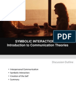 Symbolic Interactionism Introduction To Communication Theories