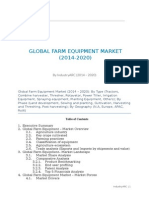 Global Farm Equipment Market (2014 - 2020) - Agriculture