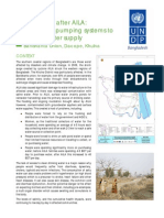 Factsheet - Rebuilding After Aila Using Solar Pump Water Supply Resortation Banishanta, Dacope, Khulna
