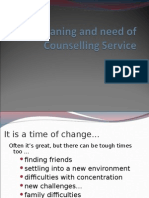 Meaning and Objectives Counselling 