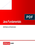 Java Fundamentals: Add Rotation and Randomization Add Rotation and Randomization