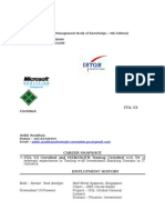 PMP Trained (Project Management Body of Knowledge - 4th Edition) (Simlilearn) Course Code: SIMOL102009 Certificate No: 20100101284