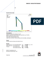 Guard-rail Stress Analysis for Stairway