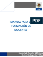 Manual para La Formación de Docentes