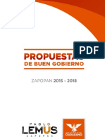 Propuestas de Buen Gobierno