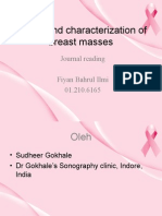 Ultrasound Characterization of Breast Masses: Journal Reading Fiyan Bahrul Ilmi 01.210.6165