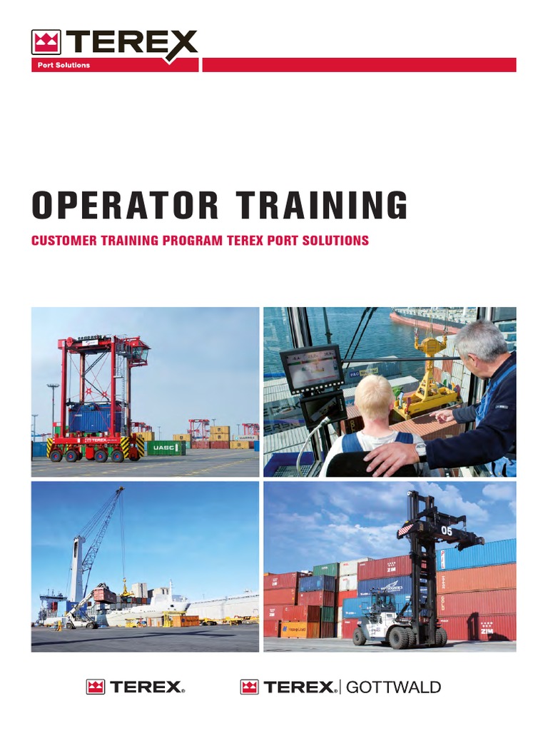 Kalmar OPERATOR TRAINING | PDF | Crane (Machine) | Forklift