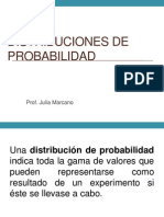 Distribuciones de probabilidad: variables aleatorias discretas y continuas