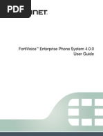 FortiVoice 4-0-200Duser Guide