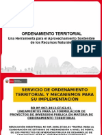 OT: Una Herramienta para El Aprovechamiento Sostenible de Los Recursos Naturales