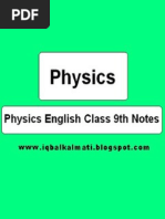 Download Physics Class 9th Notes Iqbalkalmatiblogspotcom by Muhammad Iqbal SN261738241 doc pdf