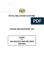 Tax Invoice and Records Keeping 20072014