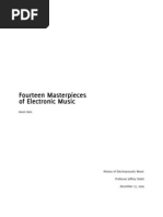 Download Fourteen Masterpieces of Electronic Music by Kevin Heis SN26174092 doc pdf