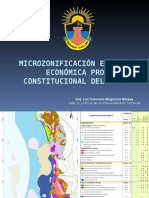 Microzonificación Ecológica Económica - Provincia Constitucional Del Callao