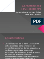 Caracteísticas CISCO1801