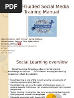 Self-Guided Social Media Training Manual