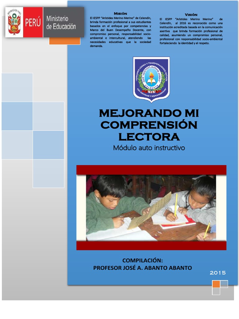 Compren Lectora - Alumno | PDF | Lectura (proceso) | Comprensión lectora