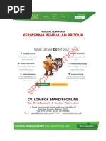 Download Proposal Penawaran Kerjasama by TembemCubby SN261750171 doc pdf