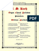 Transcription Organ Choral Preludes