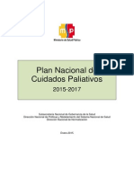 Plan Nacional Cuidados Paliativos Ecuador 2015-2017