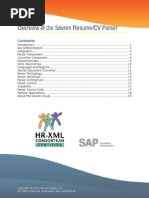 SovRen Resume Parser Overview