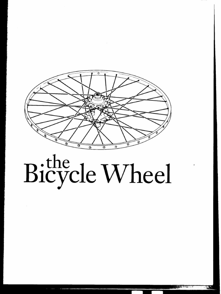 jobst brandt the bicycle wheel