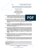 Codif Acuerdo 0249-13