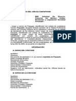 Minuta de Divorcio para Enviar