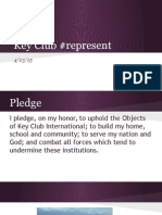 Key Club #Represent