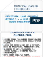 Cap1 Globalizacao e Avanco Tecnologico