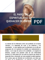 La Enfermeria y La Espiritualidad