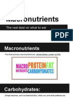 Macronutrients Presentation