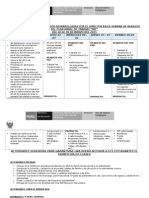 Actividades Semana de Reajuste Del Pat