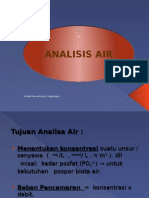 Analisa Air