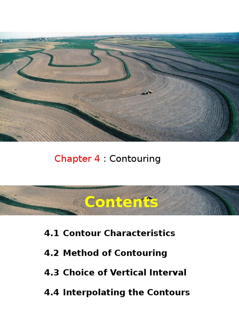 Contouring Methods in Surveying | PDF | Contour Line | Surveying