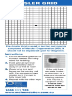 Age-related Macular Degeneration: Using The Amsler Grid — Costello Opticians